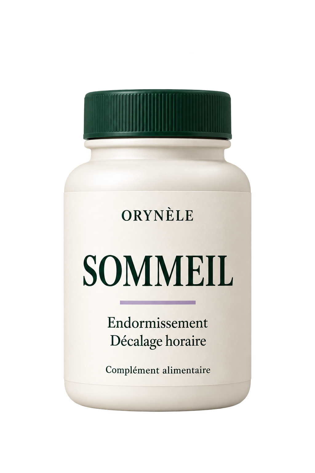 Concept de flacon ORYNÈLE Sommeil